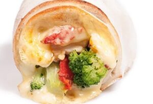 8 Filled Pizza Rolls Gardener Style - Vegetarian