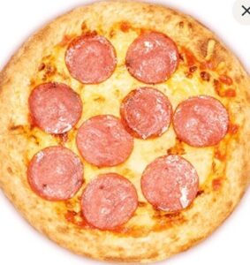 Salami Pizza