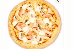 Ham Mushroom Pizza