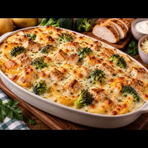 Auflauf Kartoffel Chicken