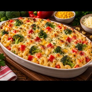 Auflauf Nudel Veggie