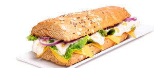 Long Yummy Fish Croque