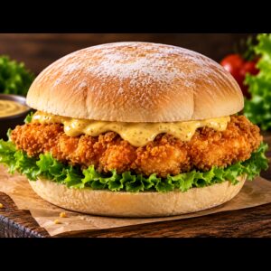 Crunchy Chicken Burger
