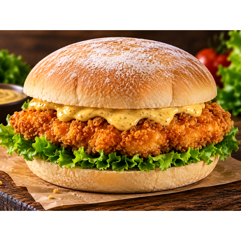 Brioche crunchy Chickenburger