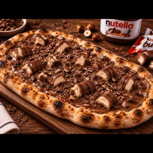 Pinsa Dolce Schoko (Süß)