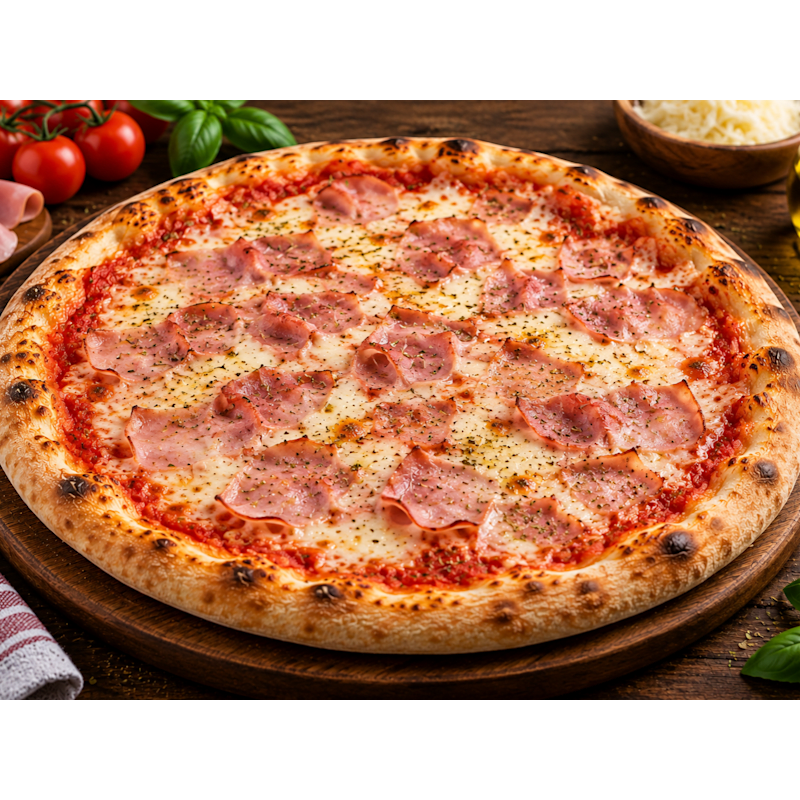 Pizzabrötchen Schinken