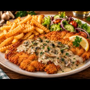 Schnitzel "Jäger"