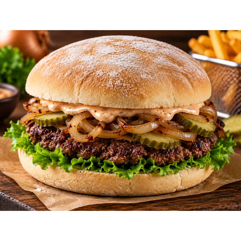 Smash Double Cheeseburger